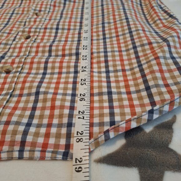 Men’s Columbia Long Sleeve Colorful Plaid Button-Down‎ Shirt Logo Pocket Size M - Picture 7 of 11